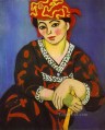 Madame Matisse madras rouge fauvismo abstracto Henri Matisse